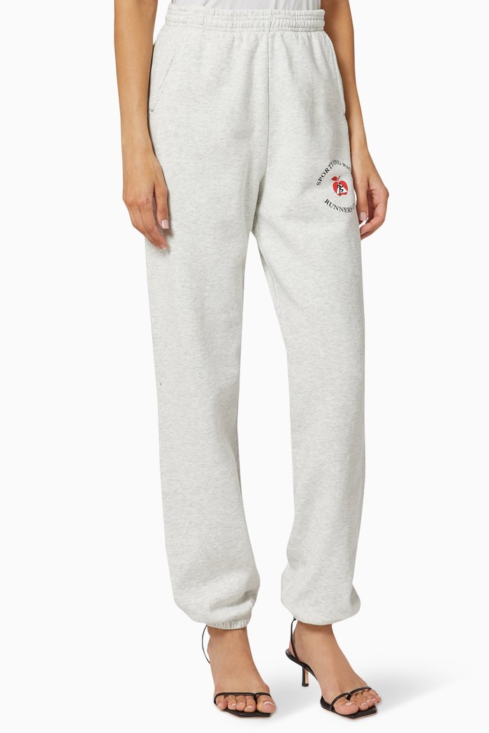 

Big Apple Cotton Sweatpants, Grey