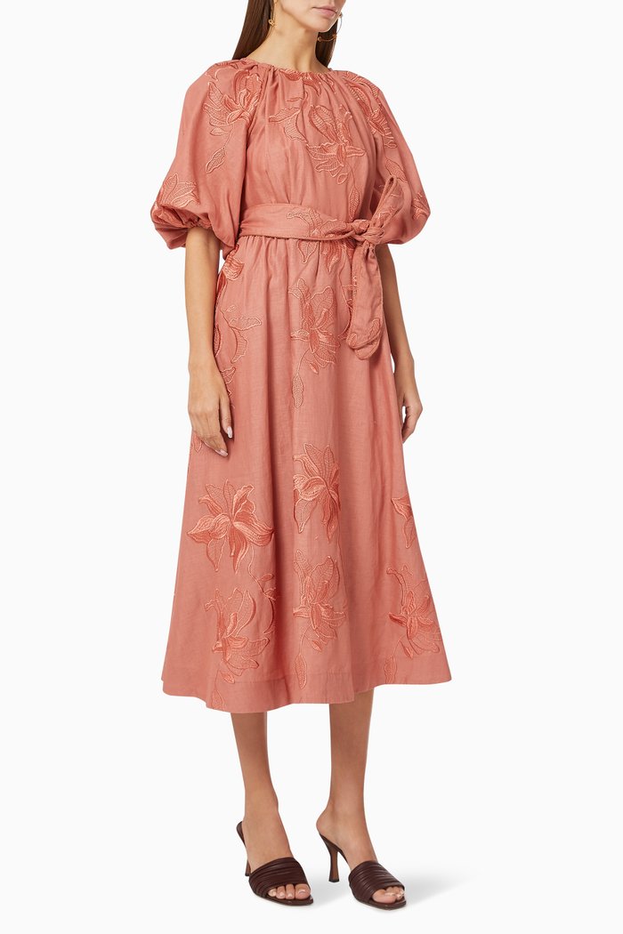 

Dreamscape Floral Maxi Dress, Pink