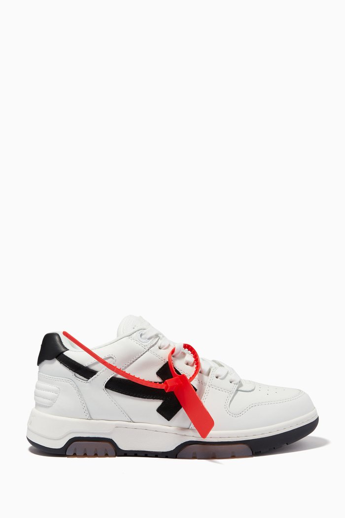 Out of Office "OOO" Sneakers in Leather, White