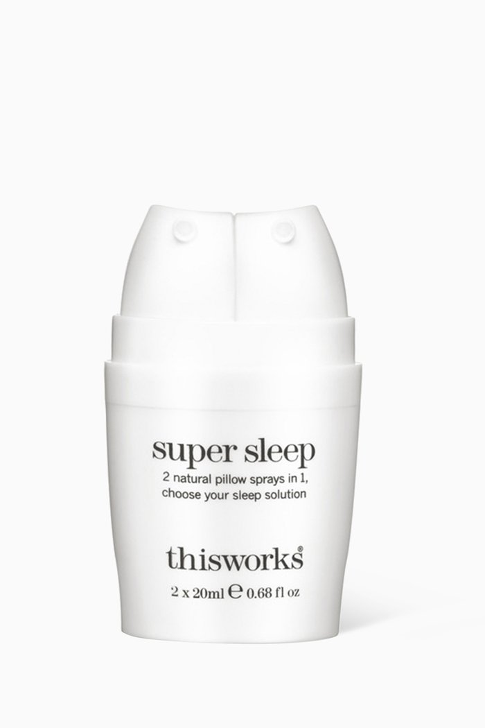 

Super Sleep Dual Pillow Spray, 2 x 20ml, Multicolour