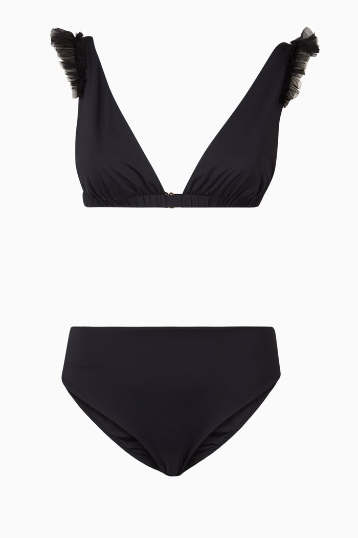 

Silky Wings Vintage Bikini, Black