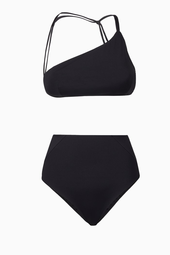 Elevated Essentials Bikini, Black