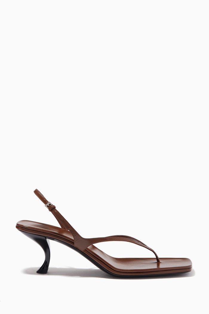 

Constance Sandals in Leather, Brown