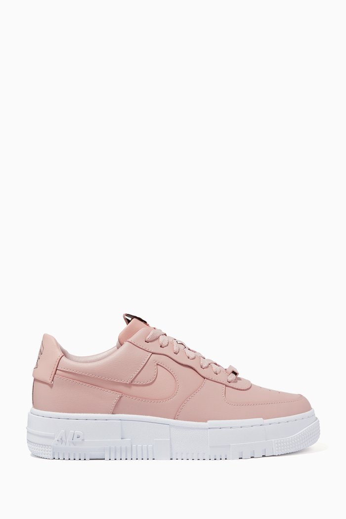 

Nike Air Force 1 Pixel Sneakers in Leather, Neutral