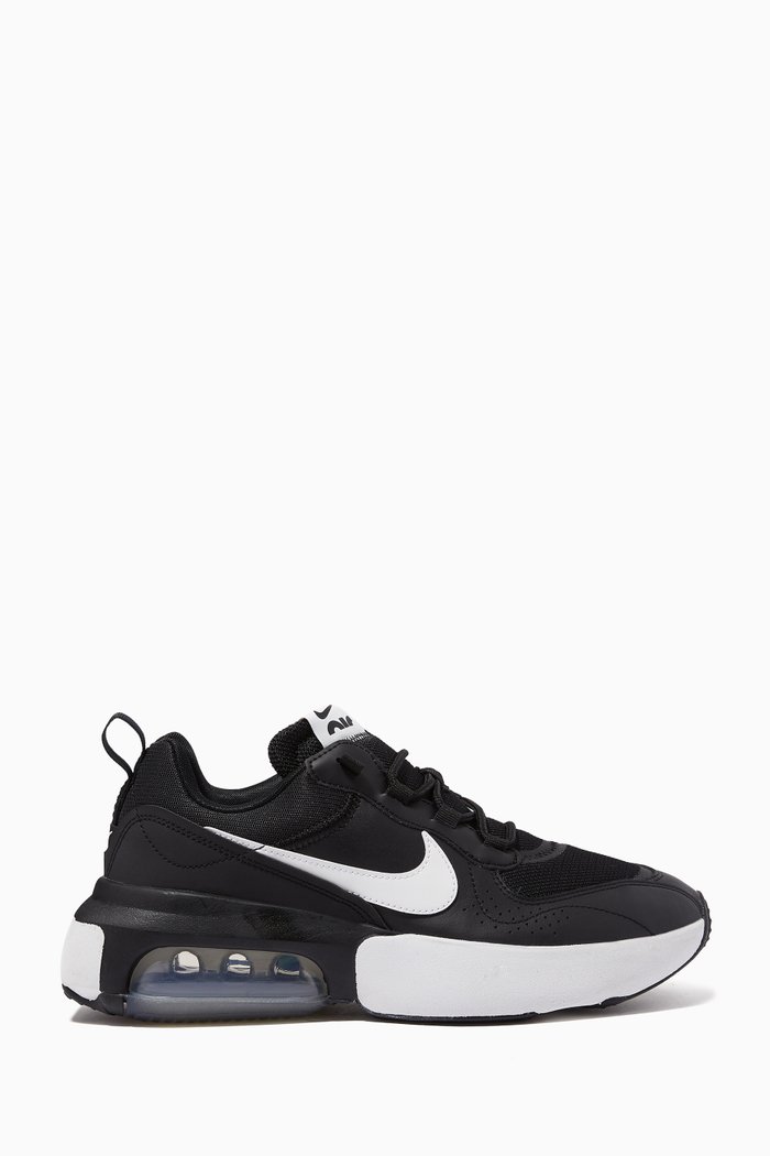 Nike Air Max Verona Sneakers in Leather & Textile, Black