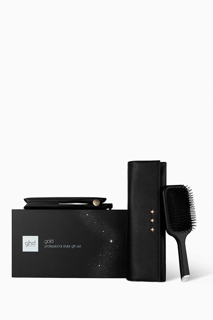 

Gold® Professional Styler Gift Set With Brush, Black
