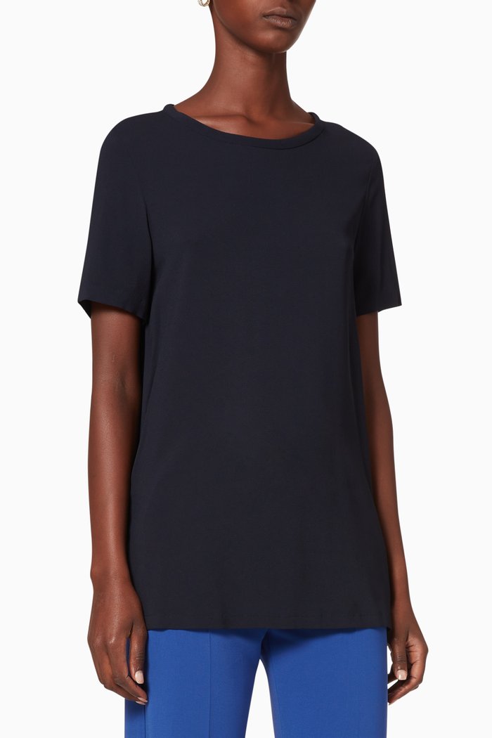 

Vivetta Viscose Sable T-shirt, Blue
