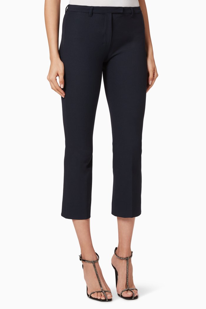 Umanita Tech Cotton Pants, Blue