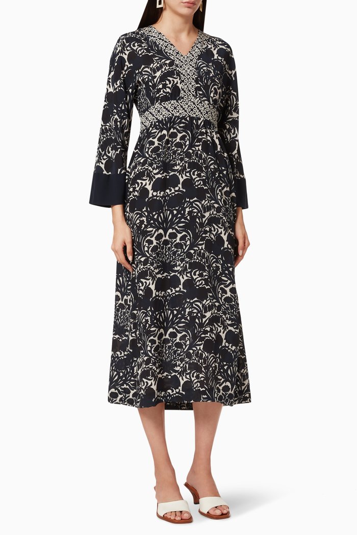 

Cicladi Silk Crêpe De Chine Dress, Blue