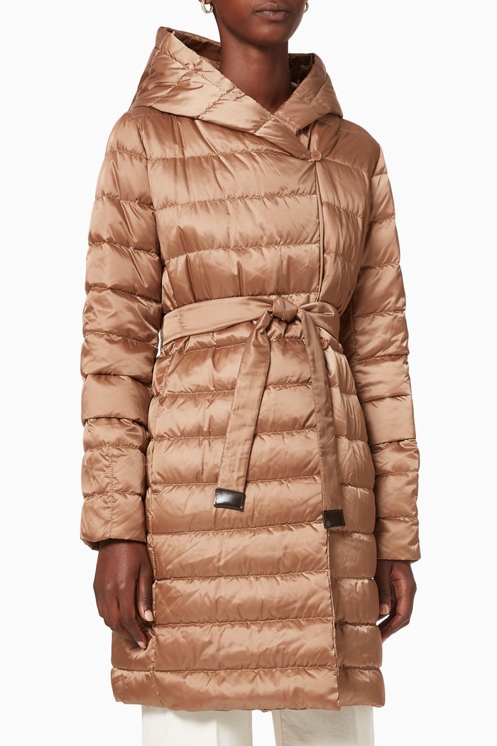 

Novef Down Hooded Coat, Green