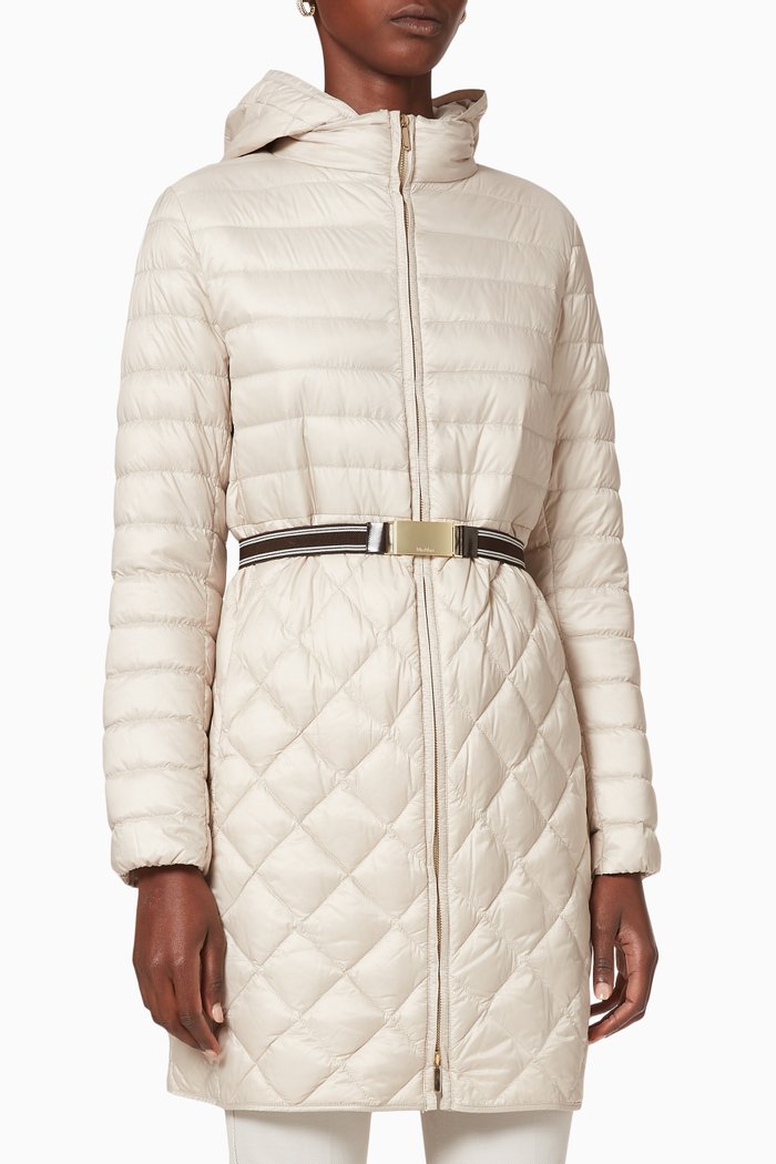 

Trev Down Hooded Coat, Neutral