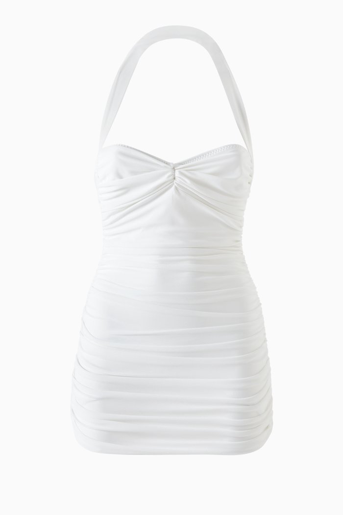 

Bill Mio Swimsuit in Poly Lycra, White