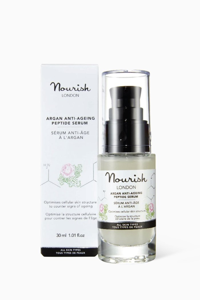 Argan Anti-Ageing Peptide Serum, 30ml, Multicolour