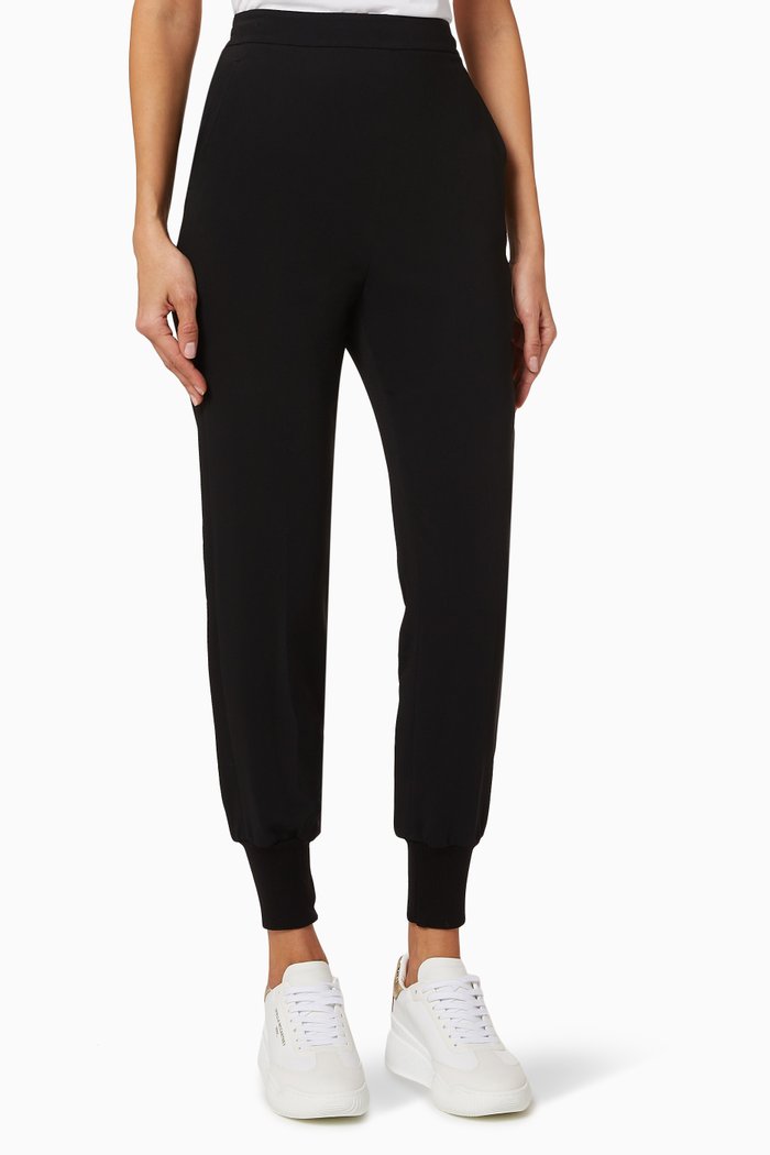 

Julia Crêpe Pants, Black
