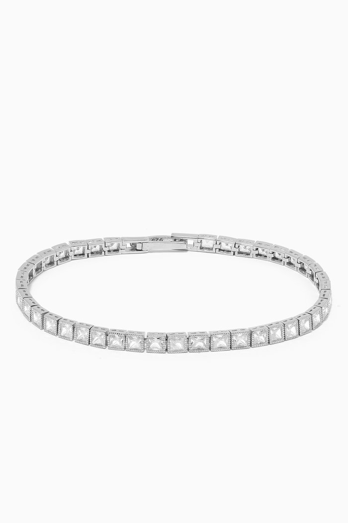 

Tennis Bracelet in Sterling Silver