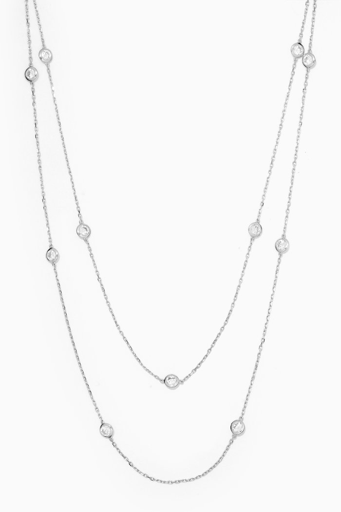 Tiffany Necklace with Stone in Sterling Silver
