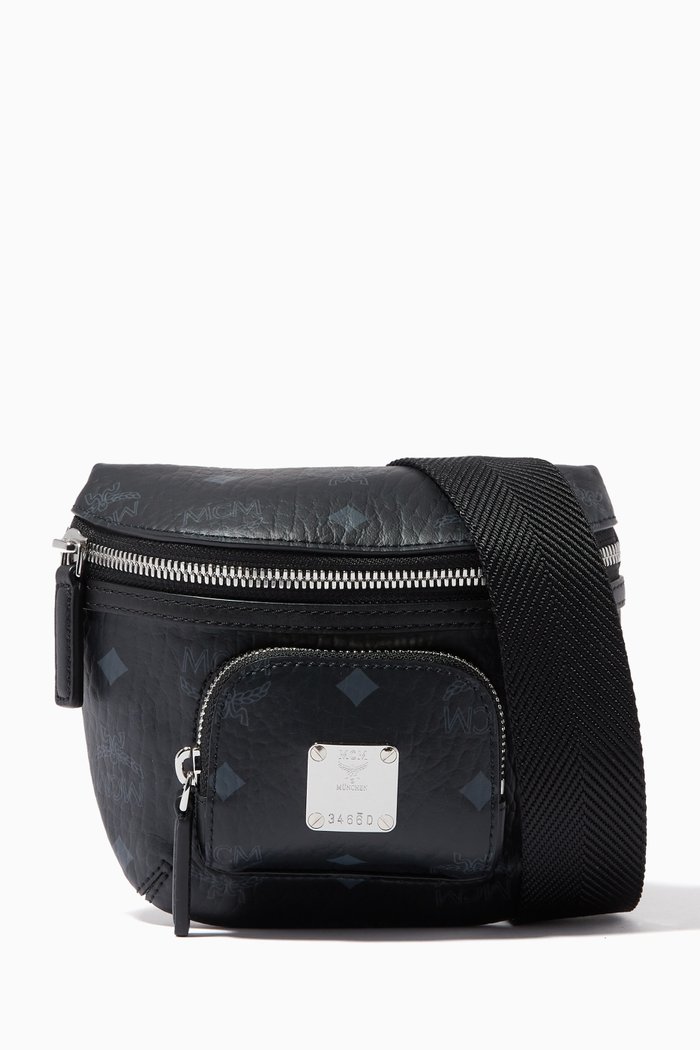 

X-Mini Klassik Crossbody Bag in Visetos, Black