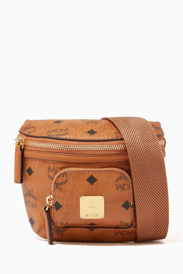

X-Mini Klassik Crossbody Bag in Visetos, Brown
