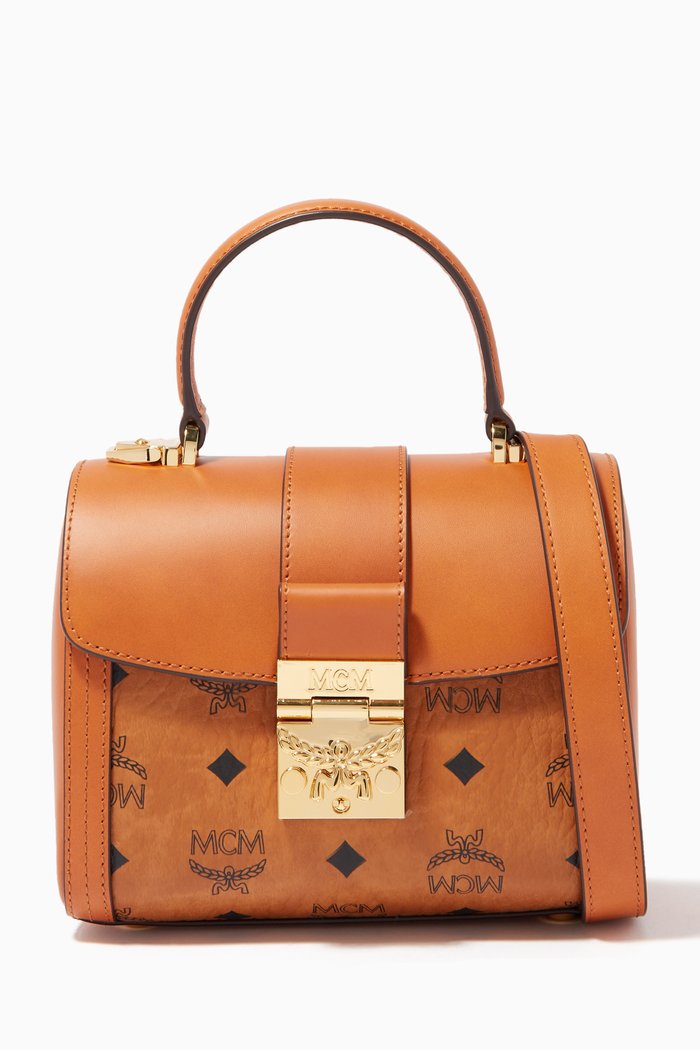 Tracy Satchel in Visetos, Brown