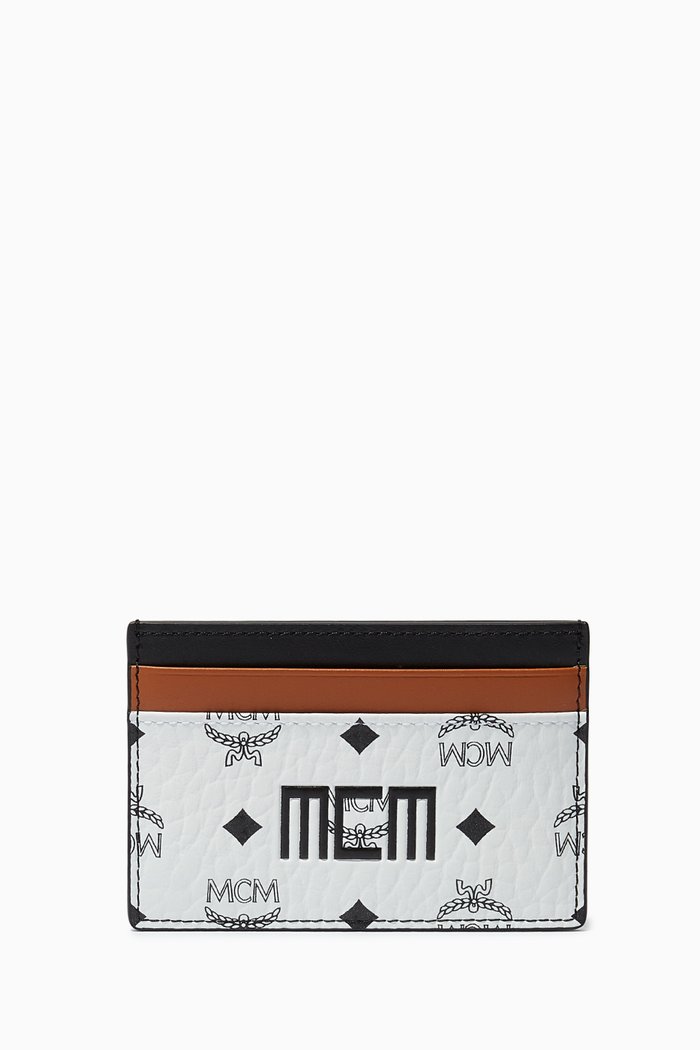 

Card Case in Visetos Mix, White