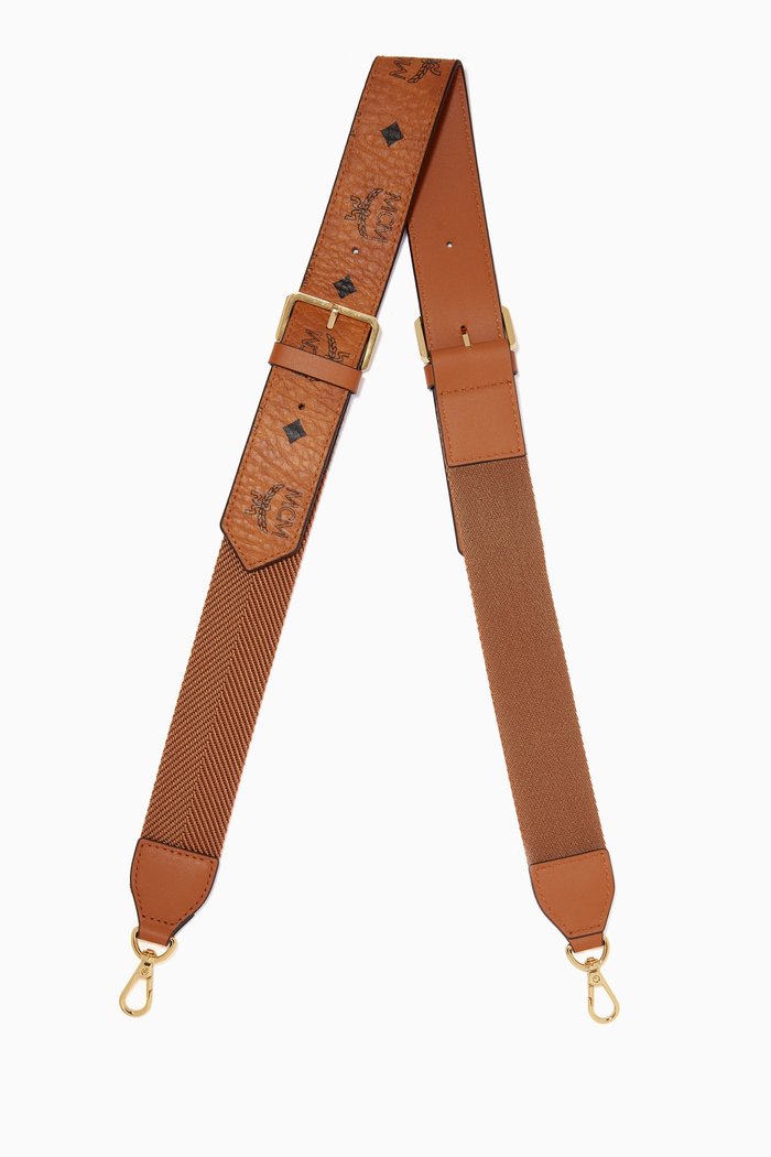 

Shoulder Strap in Visetos Webbing Mix, Brown