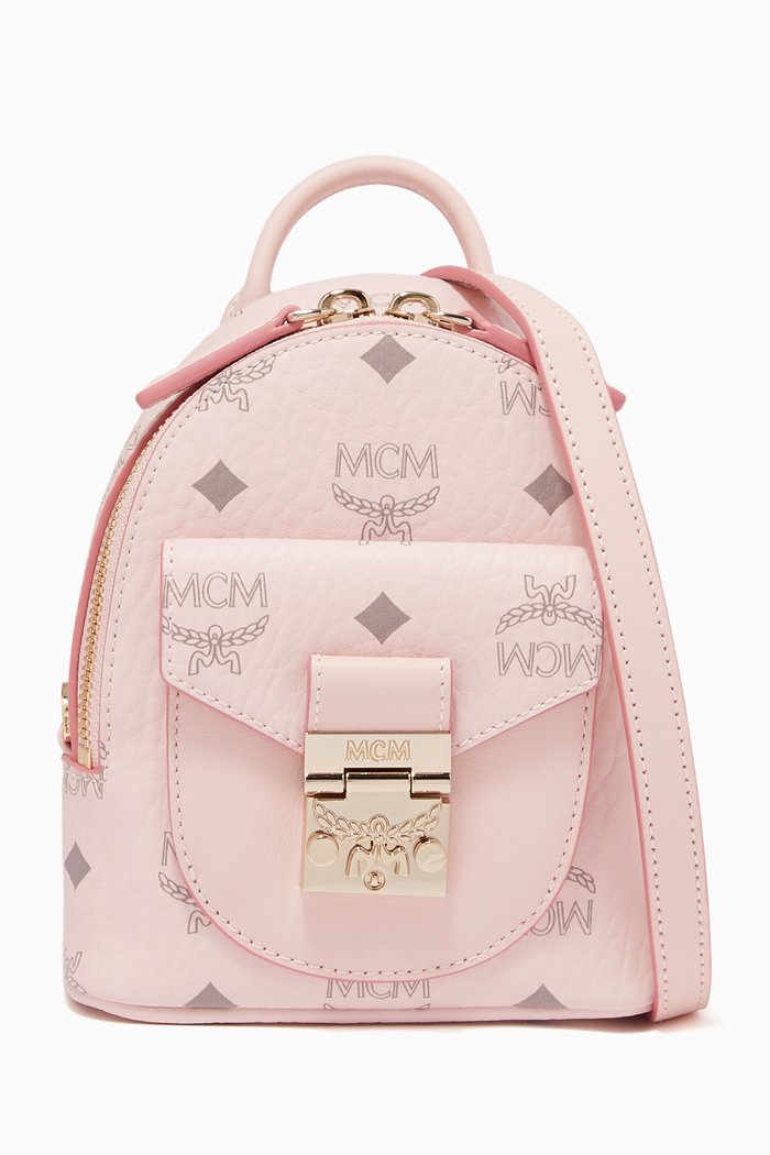 

Mini Patricia Crossbody in Visetos, Pink