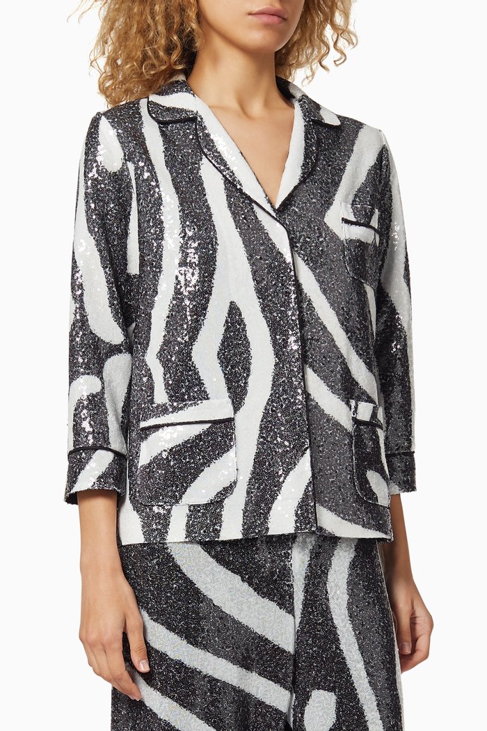 

Wiona Glitter Jacket, Black