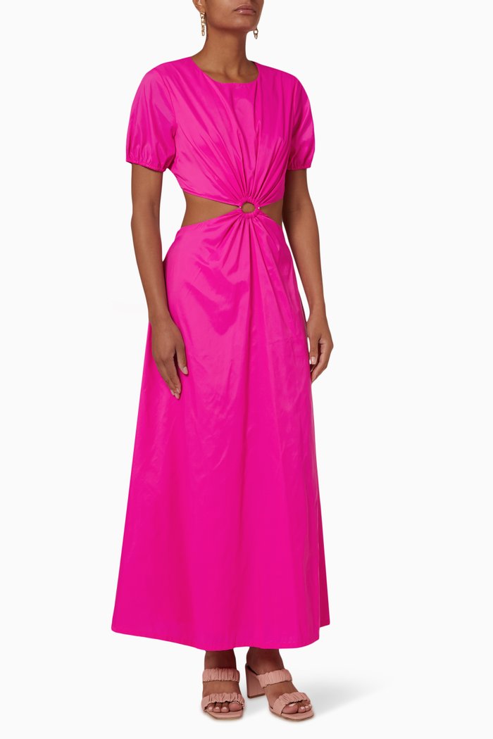 

Calypso Dress in Recycled Nylon, Pink