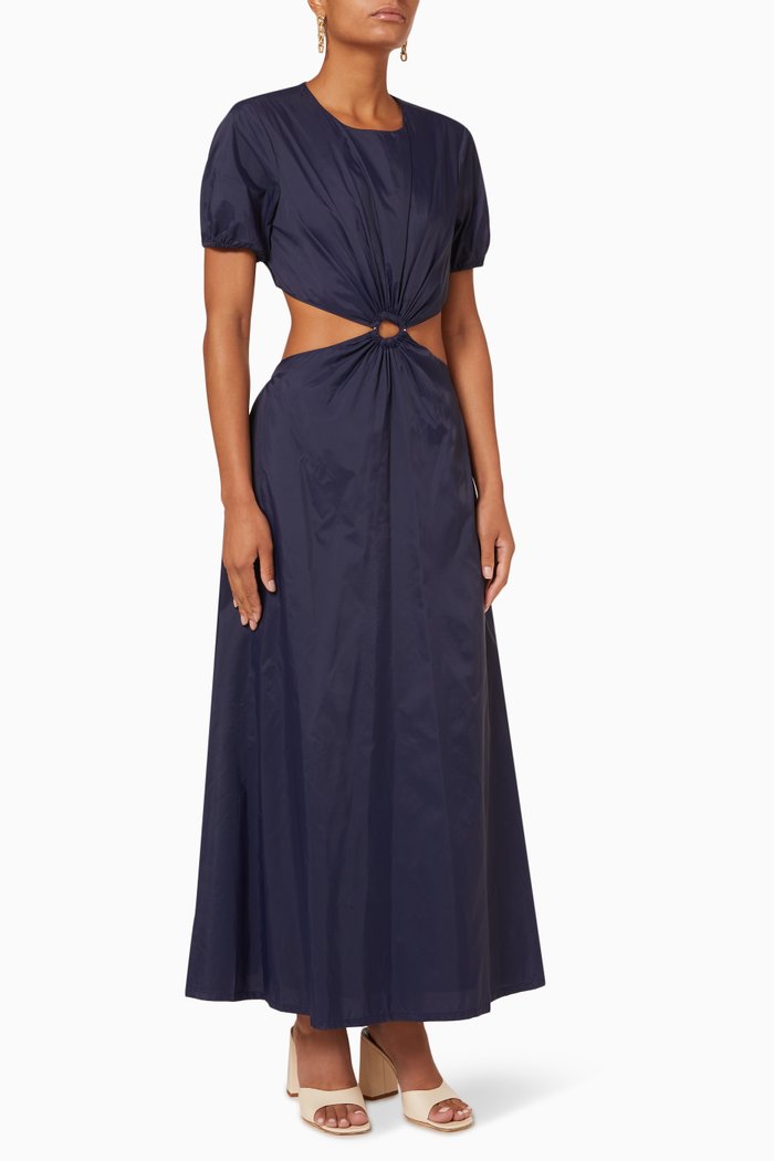 

Calypso Dress in Recycled Nylon, Blue