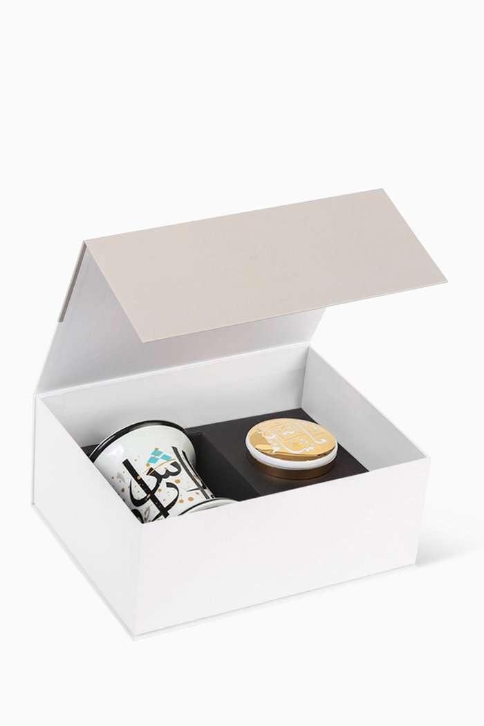 

Tarateesh Mabkhara & Trinket Box, Set of 2, Multicolour