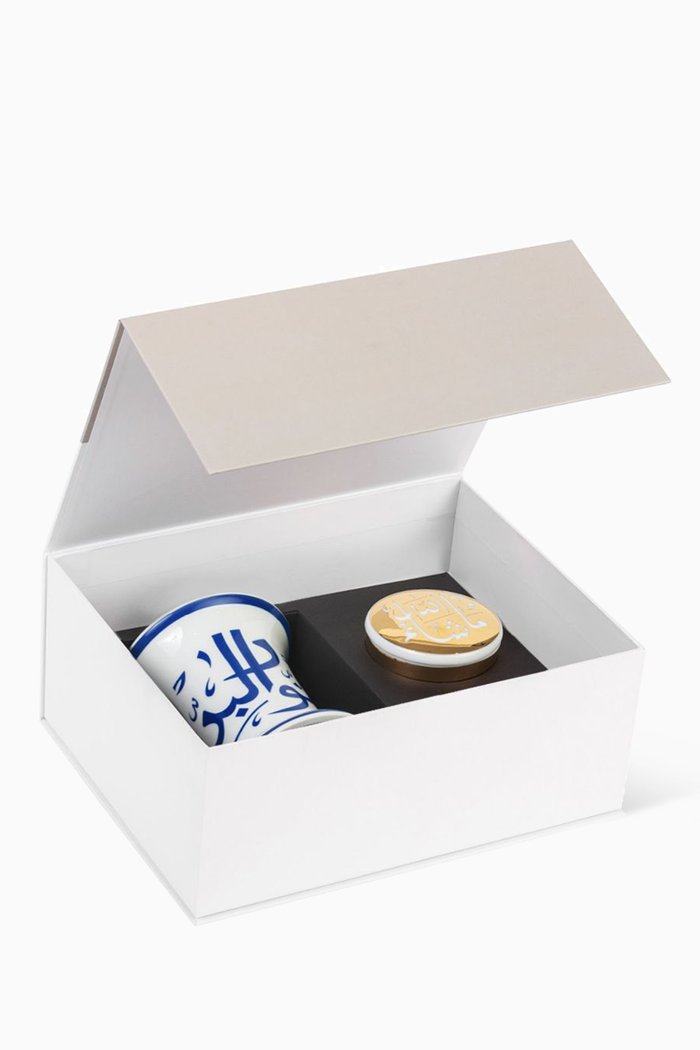 

Ghida Mabkhara & Trinket Box , Set of 2, Multicolour