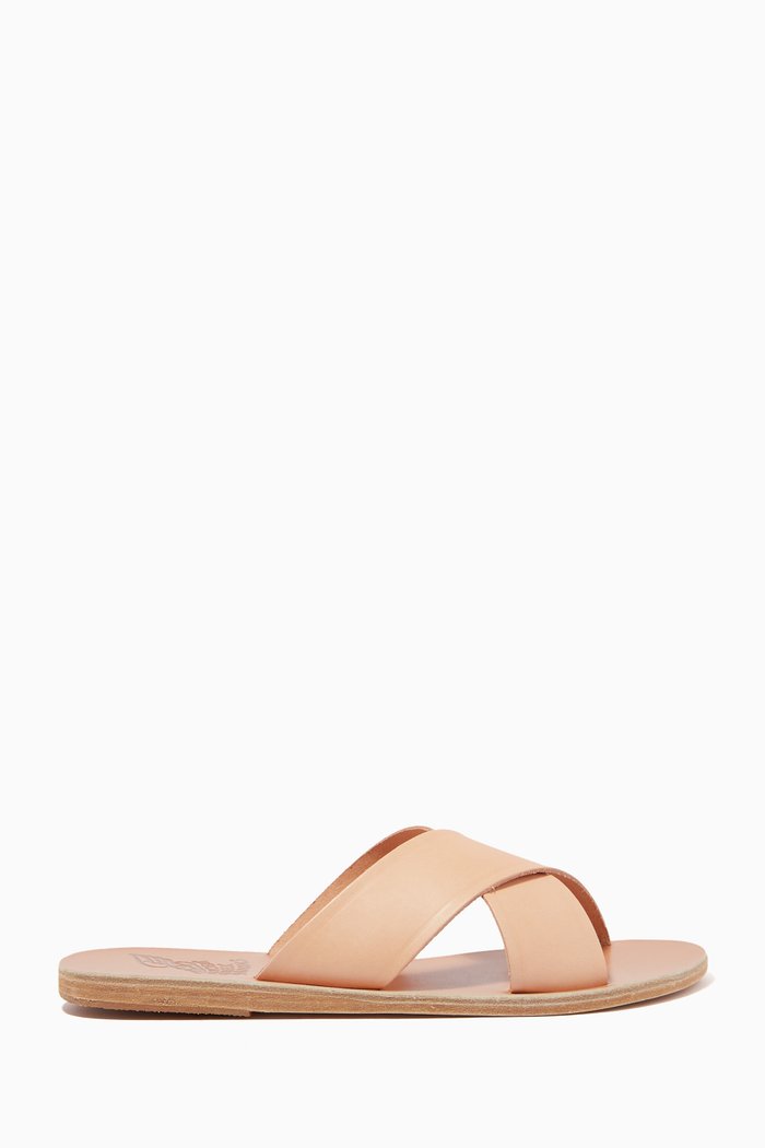 

Thais Sandals in Vachetta Leather, Neutral