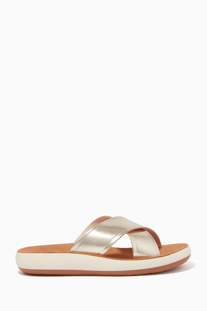 

Thais Comfort Sandals in Vachetta Leather, Gold