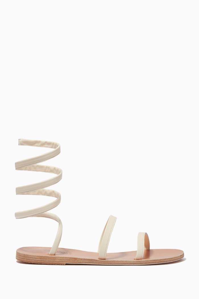 

Ofis Sandals in Nappa Leather, White