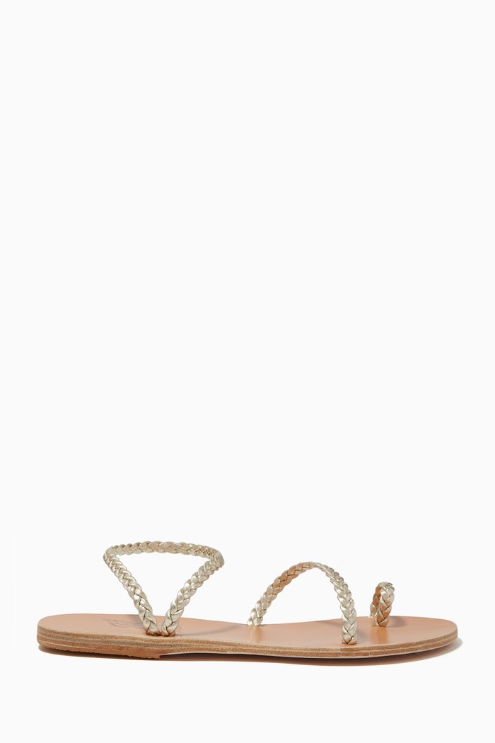 

Eleftheria Sandals in Nappa Leather, Gold