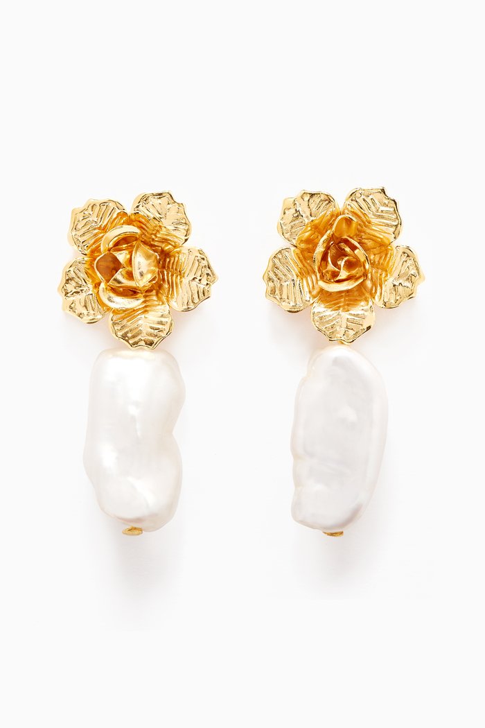 

Monet Earrings in 24kt Gold-Plated Bronze