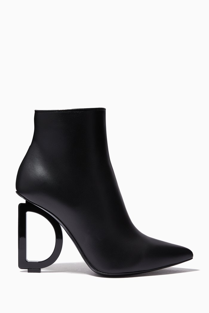 

Devotion Ankle Boots in Nappa, Black