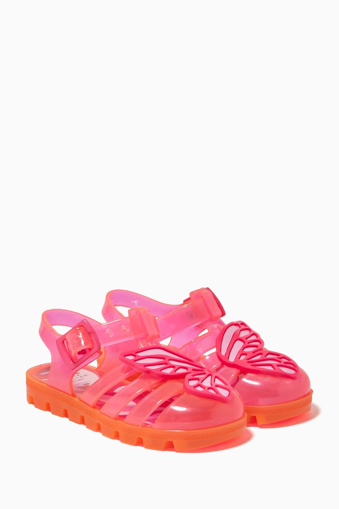 

Mini Butterfly Jelly Sanadals, Orange