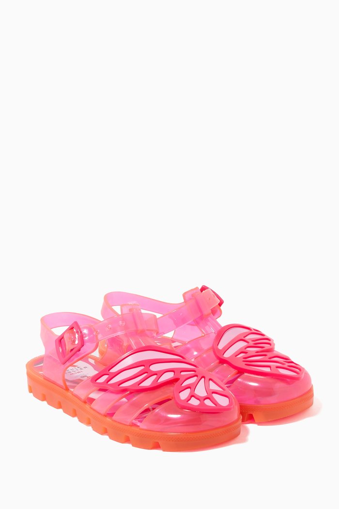 

Mini Butterfly Jelly Sanadals, Pink