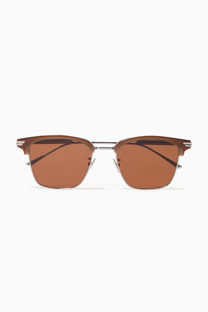 

Clubmaster Sunglasses, Brown
