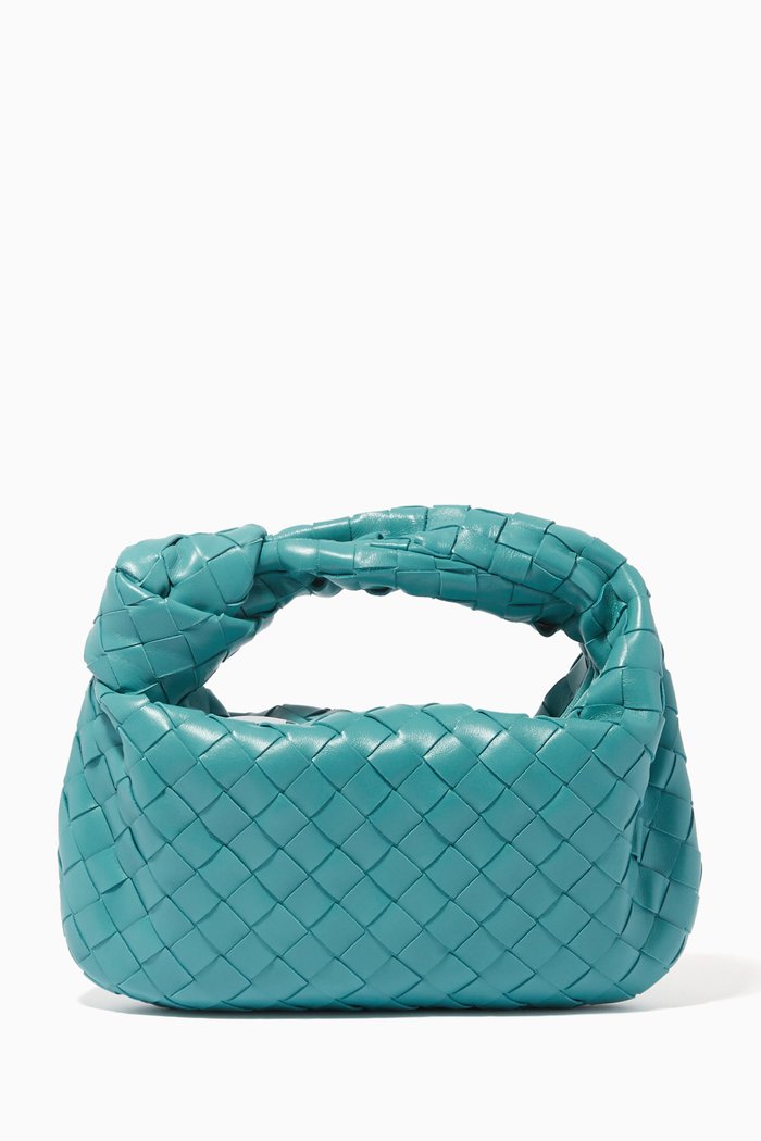 

Mini Jodie in Intrecciato Nappa, Blue