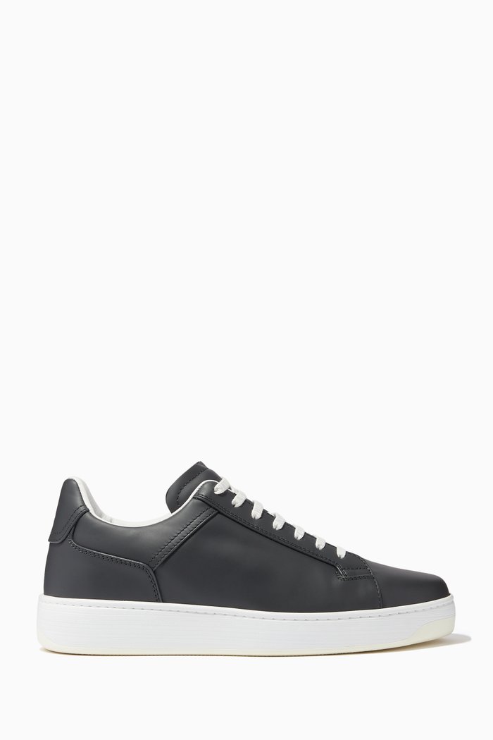 

Low Top Sneakers in Calfskin, Grey