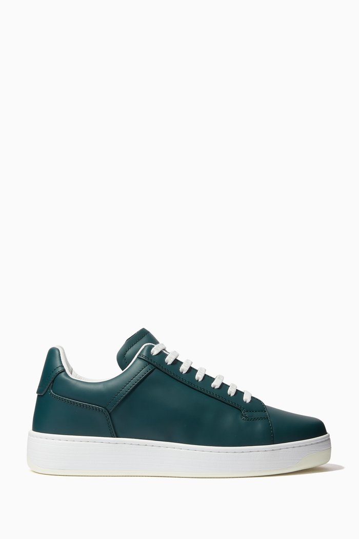 

Low Top Sneakers in Calfskin, Green
