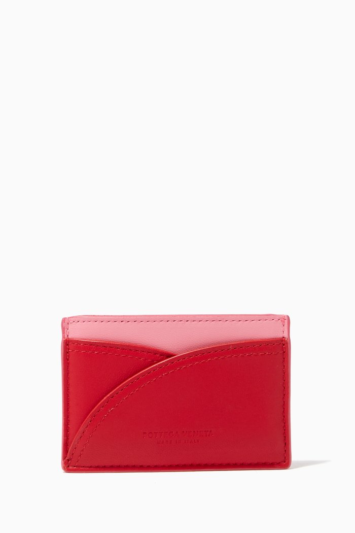 

Card Case in Nappa, Red