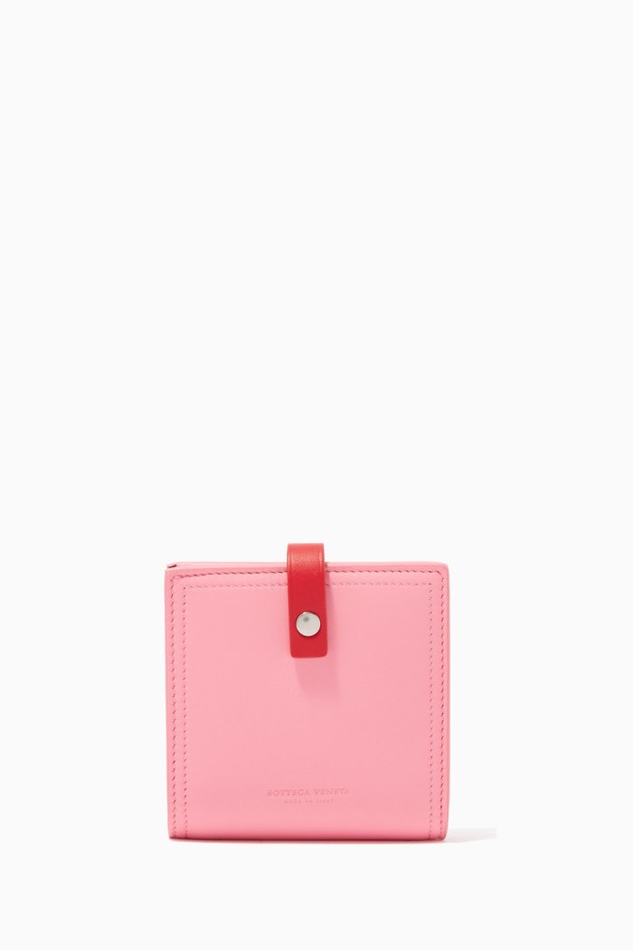 

Mini Wallet in Nappa, Pink