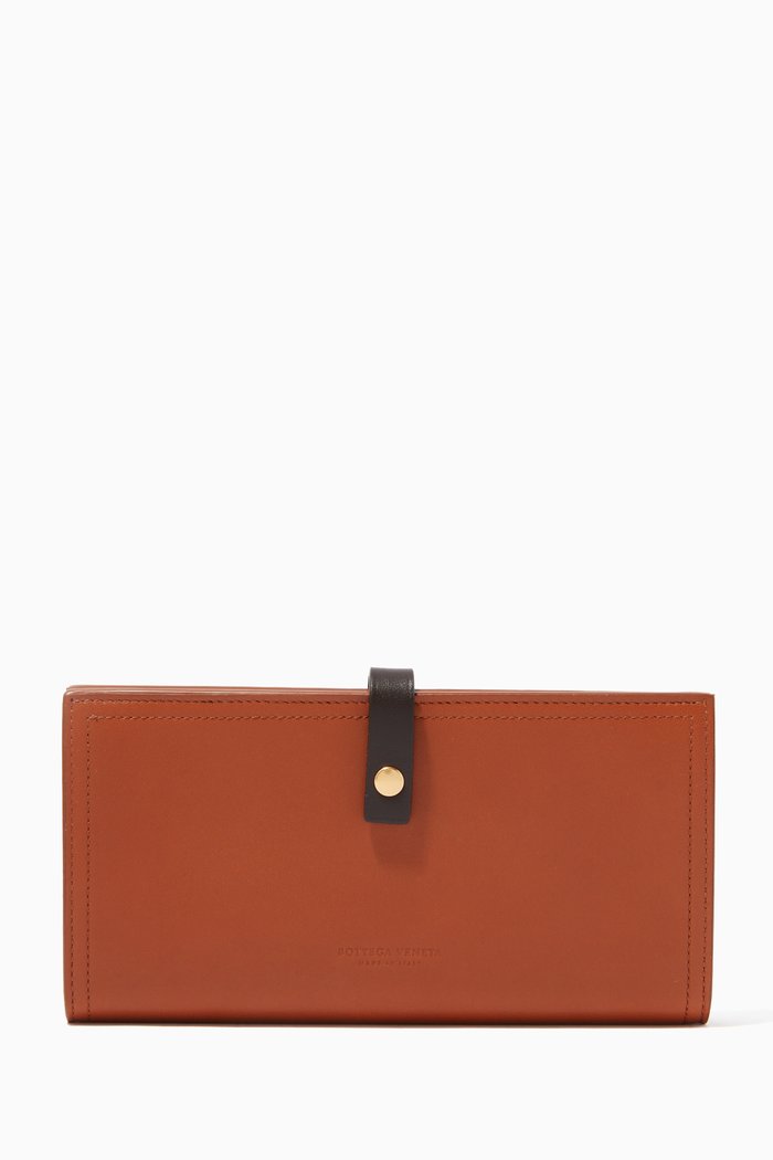

Continental Wallet in Nappa, Red