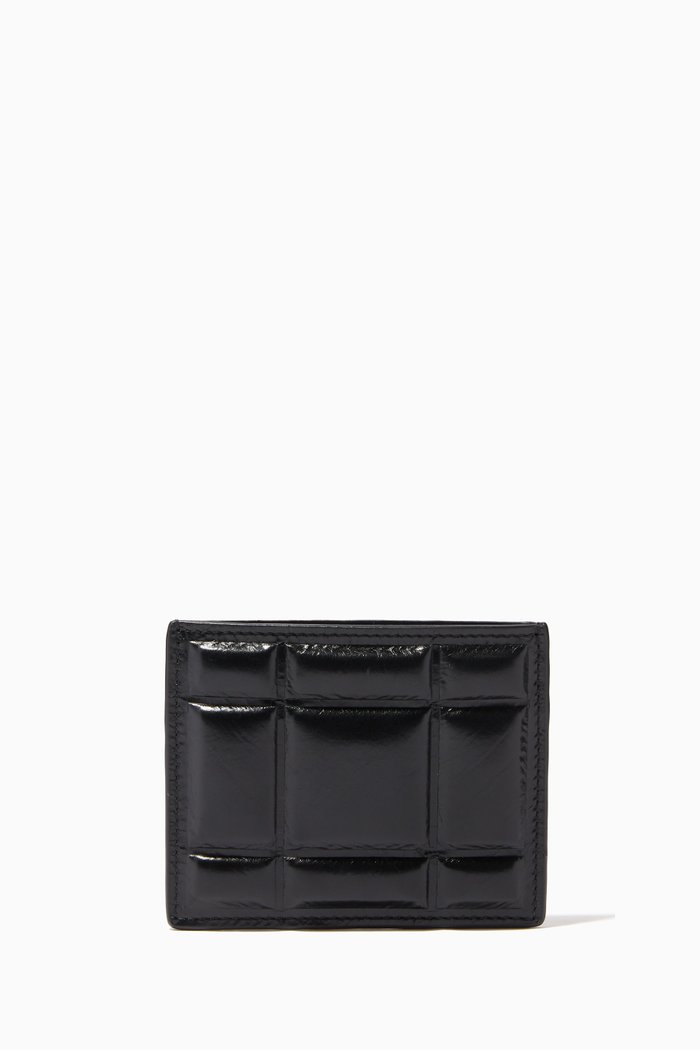 Card Case in Paper Calf, Black