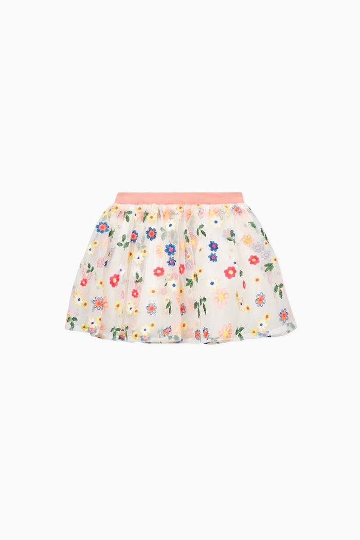 

Floral Organza Tutu Skirt, Multicolour