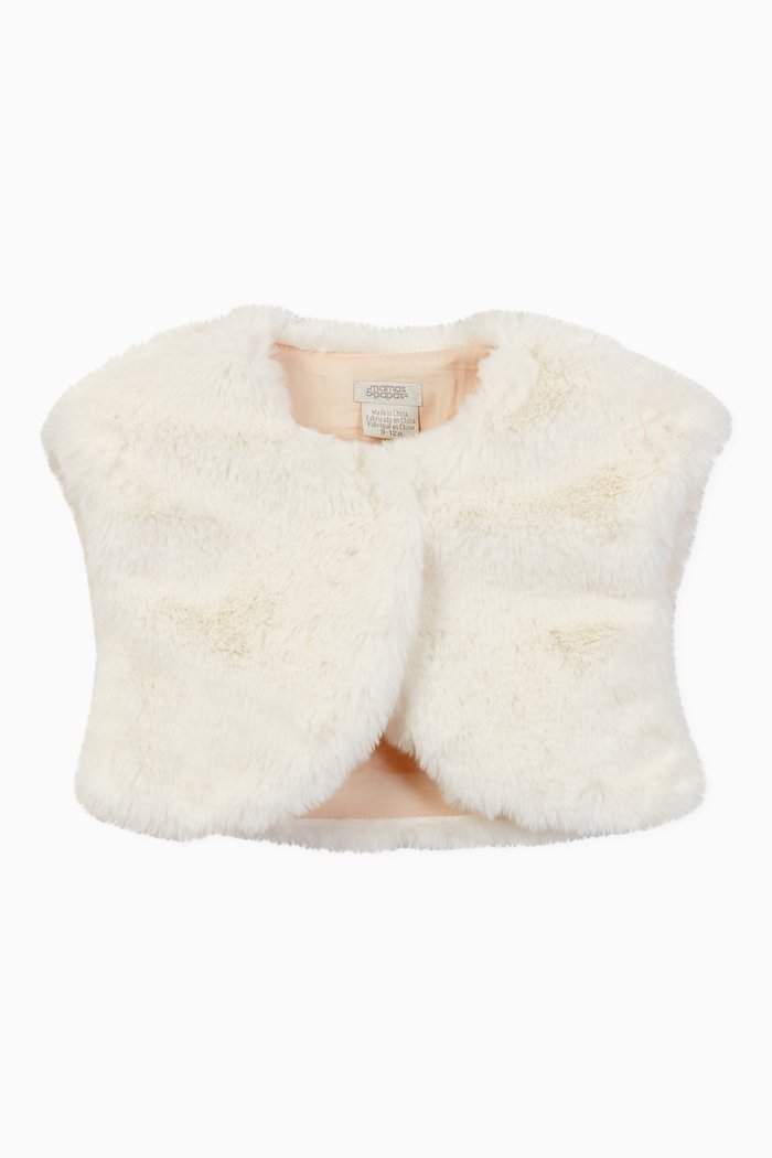 

Faux Fur Bolero, Neutral