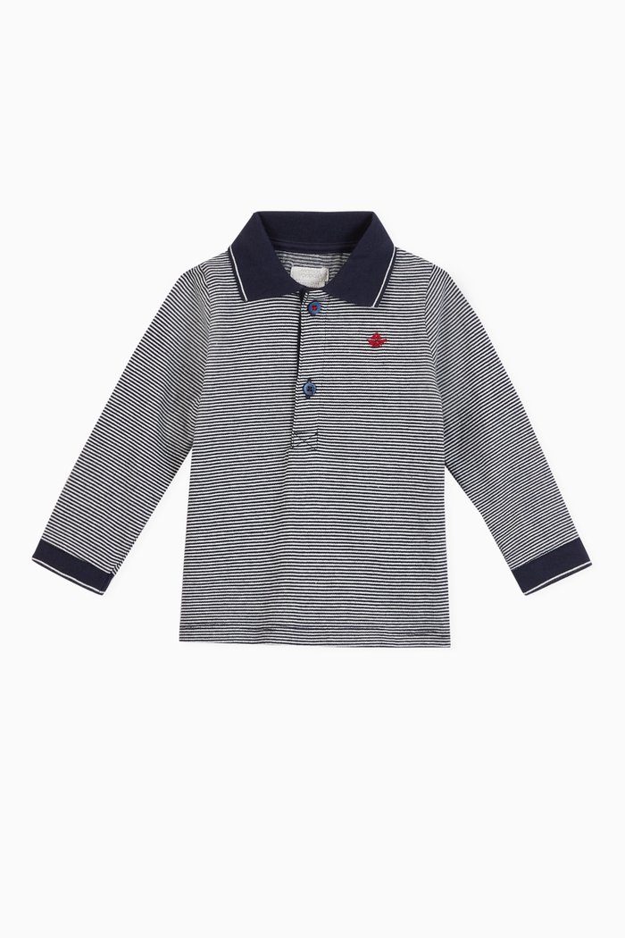 

Stripe Cotton Polo, Multicolour